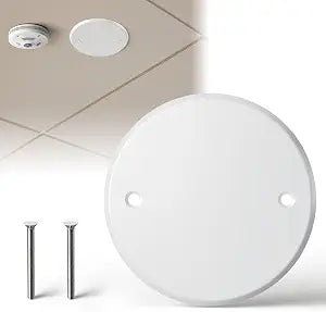 5 Inch Ceiling Cover Plate, Electrical Box Cover, White, 1 Pack