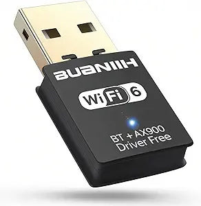 WiFi Adapter for Desktop PC, USB WiFi Adapter, Bluetooth&WiFi 2-in-1