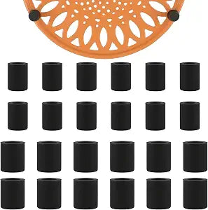24 Pcs Trivet Rubber Feet Replacement, Stick on Small Rubber Feet Pads for Coaster, Electronics, Cutting Board Non Slip, Sink Grid, Instant Pot Trivet