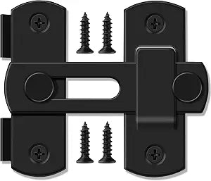 4" Gate Door Latch Door Lock w/Strong Sturdy Screws