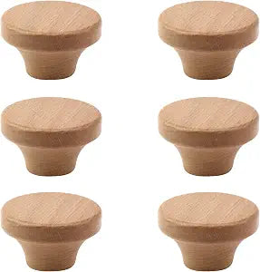 Wood Drawer Knobs Wood Kitchen Round Knobs Cabinets Furniture Pull