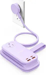 ORICO 100W GaN Power Strip for Laptop, 6 in 1 Travel Extension Cord