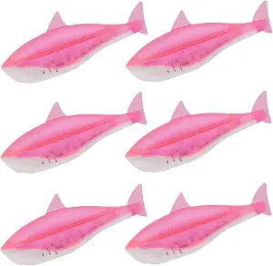 Humidfier Cleaner Fish for Humidifier & Fish Tank, 6 Pack Pink Shark