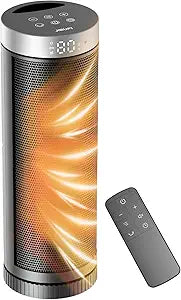 JIBUFI 17 Inches Space Heaters for Indoor Use, 1500W Electric Heaters
