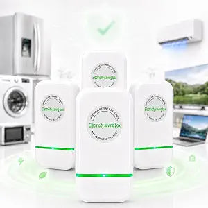 New Universal Energy-Saving Box, Outlet Home Office Compact Plug and Play Energy Efficiency(4PCS)