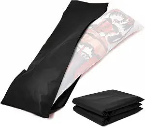63x20 inch Body Pillow Travel Bag ��� Dustproof Dakimakura Storage Cover for Anime Hugging Pillows, Zippered, Durable, Perfect for Travel, Dorm, RV, Bedding & Space Storage