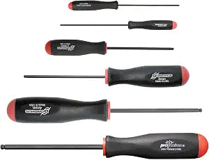 Bondhus 10686 1.5-5mm Balldriver Screwdrivers, 6 Piece Set