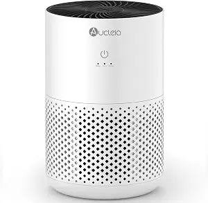 Aucleia Air Purifiers for Home Pets, Air Cleaner for Bedroom, White