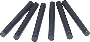 FOSTAR Survival Kit, 6PCS Drilled Ferrocerium Rod Fire Starter, Magnesium Fire Steel Rods, Must-Have for Emergency