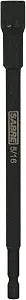 5/16 Inch Impact Magnetic Nut Driver 6 Inch Length, 1/4 Inch Hex Shank, Magnetic Socket Tip (5/16 SAE)