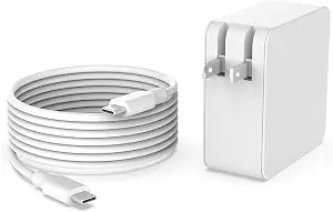 65W Fast Charger Fit for Samsung Laptop, Foldable, 7.5FT Cable, USB C