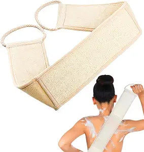 Natural Loofah Back Scrubber, 27.5" Length, 1 Pack