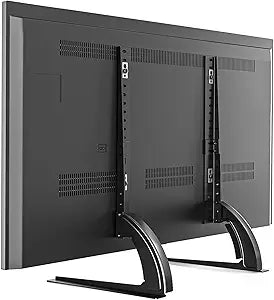 5Rcom TV Stand Mount, Universal Tabletop for 22-65 Inch Flat Screen TVs