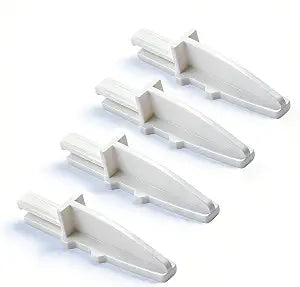 Box Fan Replacement Feet for Lasko 20" Box Fan, White, 4 Pack
