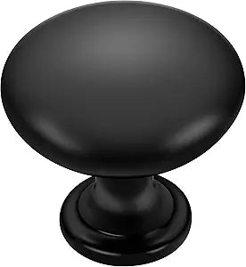 Ravinte Matte Black Cabinet Knobs, Zinc Knobs Drawer Pulls, 30 Pack