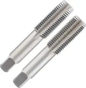 2 PCS M18x1.5 Metric Tap, HSS Thread Tool for Metal Cutting