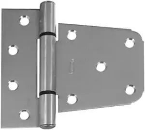 National Hardware Extra Heavy Duty Gate Hinge, 3-1/2 in, Stainless Steel