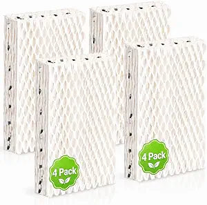 4 Pack WF813 Humidifier Filters Wick Replacement Compatible with ReliOn RCM-832 RCM-832N WF813 DH832 ProCare PCWF813 Equate EQWF813 EQ-2119-UL Duracraft DH-830 Cool Mist Humidifier Filters