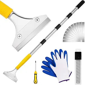 DIYSELF Scraper Tool 5.4 ft (65 in), Adjustable Floor Scraper