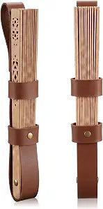 Bucherry PU Leather Fan Holster Belt Holder for 8.5 Inch Clip Handheld Fans