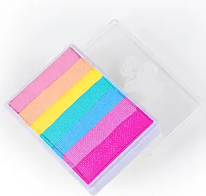 Anka Bella Professional Water Activated Rainbow Cake Face Paint���Tropical Vacations���50gm,Hypoallergenic, Non-Toxic,Face Body Pai