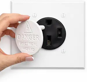 Receptacle Outlet Safety Plug Cover Designed to Fit 125V/220V-250V/277V 2pk