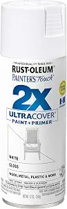 Rust-Oleum Painter's Touch 2X Ultra Cover Spray Paint, Gloss White