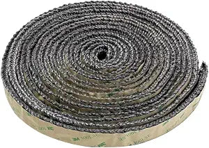 Self Adhesive Stove Window Glass Gasket Tape, 1" Width 72" Length