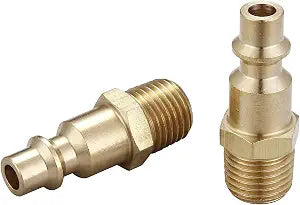 Air Hose Fittings & Coupler Plug, 1/4-Inch NPT Male