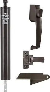 Wright Products Lanai Screen Door Hardware Kit, Corrosion-Resistant, Bronze