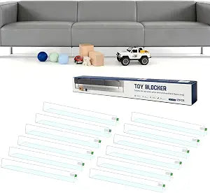Under Couch Blocker 12-Pack, 15.8" L x 1.6" H, Total 190" L