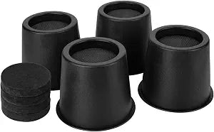 BTSD-home Round Bed Risers 4 Inch