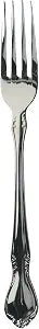Winco 8" Chantelle Stainless Steel Table Forks (Set of 12)
