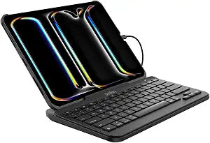Belkin USB-C Wired Keyboard w/Stand, Plug & Play iPad