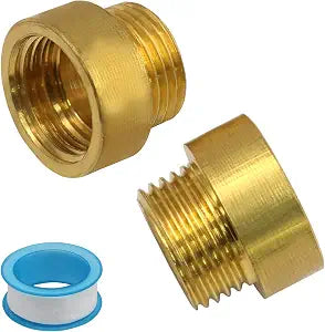 2 Pcs 10mm Shower Head Extension Arm