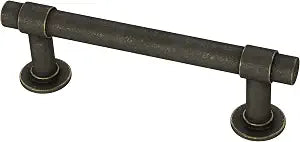 Franklin Brass Francisco (10-Pack) Cabinet Handles 3" Hole Center Pulls | Warm Chestnut Hardware for Kitchen Drawers, Dressers, Furniture P29520K-WCN-B