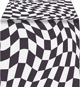 Talking Tables Black & White Alice in Wonderland Paper Table Cover | Disposable Tablecloth Party Supplies for Mad Hatter Tea Party, Onederland Birthday, Mother's Day Tableware, Weddings 71' x 47'