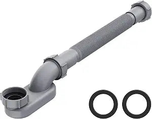 XENDYWASHER Low Profile 1 1/2" P Trap Shower Drain Pipe