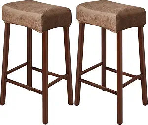 FUANGUI Bar Stool Covers Set of 2, Bar Stool Chair Cover Slipcovers