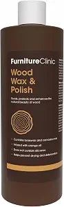 Furniture Clinic Wood Wax Polish, Clean & Protect Treated & Untreated Wood