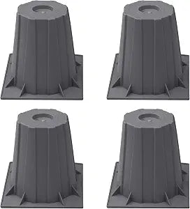 5879 Dehumidifier Riser Kit (4-Pack) Compatible with AprilAire E070, E080, E100, E130, 1820, 1830, 1850, 1852, 1870, 1872 5" Heavy-Duty ABS Riser Blocks for Improved Drainage & Vibration Reduction