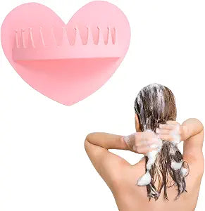 Shower Hair Catcher Wall, Hair Trap Reusable Hair Collector for Shower, Bathroom Silicone Hair Catchers for Shower, Drain Protector and Bathtub(Pink)