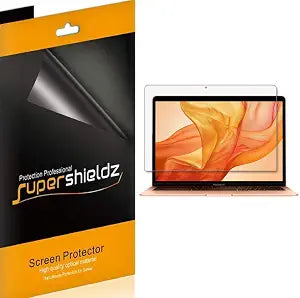 Supershieldz (3 Pack) Designed for Apple MacBook Air 13 inch (2018-2021 / M1) A1932 A2179 A2337 Touch ID Screen Protector, Anti Glare and Anti Fingerprint (Matte) Shield