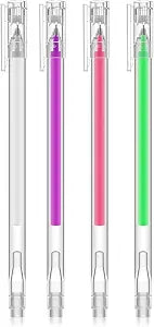 Shpingix Eyebrow Microblading Marker Pen, Brow Mapping Pen, 4 Colors Eyebrow and Lip Positioning Tool