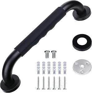 Grab Bars for Shower,12 Inch Grab Bars for Bathtubs and Showers Shower Handles for Elderly,Stainless Steel Shower Handle Toilet Handicap Senior Assist Bathroom Saft Handle