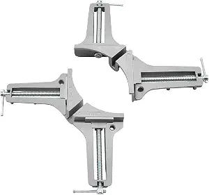 PONY 2-Pack 90 Degree Corner Clamps, 3" Max Opening, 200 lbs Clamping Force