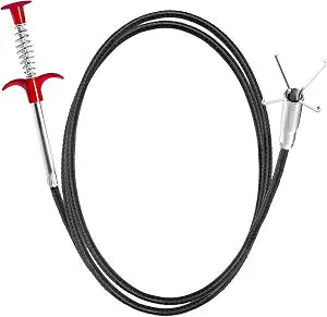 118-Inch Flexible Grabber Claw Tool Reacher with 4 Claws for Sink, Drains