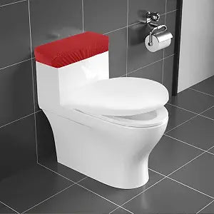 Toilet Tank Cover, Milk Silk Toilet Tank Lid Cover for Bathroom