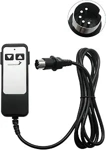 HJH5 Remote 2 Button 5 Pin Adjustable Bed Richmat Wired Remote Control Fits for Matt. Firm 50 Series & Leggett and Platt Bas-X CF Wired Adjustable Bed Remote