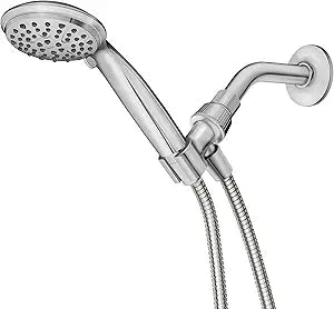 Moen Attune Shower Head with Handheld Sprayer, 6 Shower Head Spray Settings, Chrome Finish, 218H0